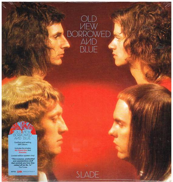 Slade – Old New Borrowed And Blue (coloured)